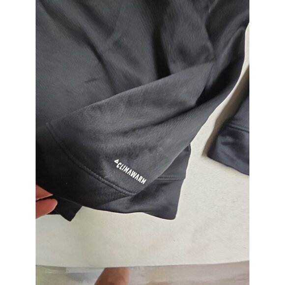 Adidas Climawarm Jacket Adult 2XL Black Hoodie Pullover Three Stripe Athletic - Picture 7 of 7